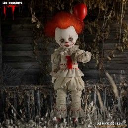 MEZCO TOYS LIVING DEAD DOLLS LDD IT 2017 PENNYWISE ACTION FIGURE