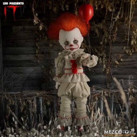 LIVING DEAD DOLLS LDD IT 2017 PENNYWISE ACTION FIGURE