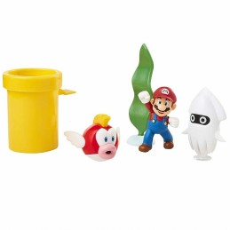 JAKKS PACIFIC INC. NINTENDO SUPER MARIO UNDERWATER PLAYSET DIORAMA ACTION FIGURE