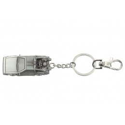 BACK TO THE FUTURE DELOREAN METAL KEYCHAIN PORTACHIAVI RITORNO AL FUTURO SD TOYS