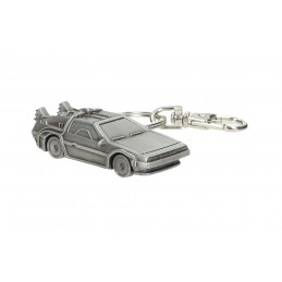 BACK TO THE FUTURE DELOREAN METAL KEYCHAIN PORTACHIAVI RITORNO AL FUTURO SD TOYS