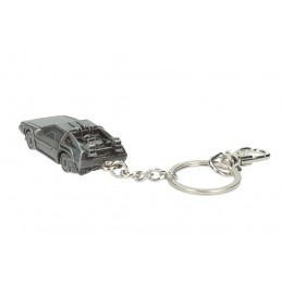 BACK TO THE FUTURE DELOREAN METAL KEYCHAIN PORTACHIAVI RITORNO AL FUTURO SD TOYS