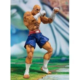 BANDAI STREET FIGHTER V SAGAT S.H. FIGUARTS ACTION FIGURE