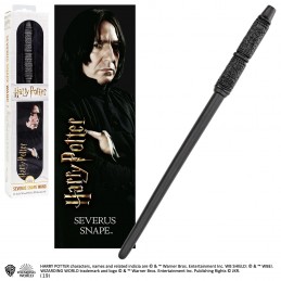 NOBLE COLLECTIONS HARRY POTTER - SEVERUS SNAPE PVC WAND REPLICA BACCHETTA