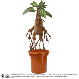 NOBLE COLLECTIONS HARRY POTTER - MANDRAKE MANDRAGOLA ELECTRONIC PELUCHE PLUSH 45 CM