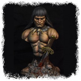 KABUKI CONAN THE BARBARIAN 1/8 RESIN BUST STATUE FIGURE