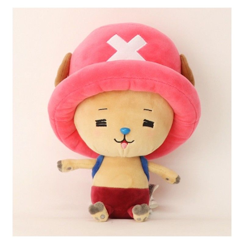 SAKAMI MERCHANDISE PUPAZZO PELUCHE ONE PIECE NEW WORLD - TONY CHOPPER HAPPY 25CM PLUSH