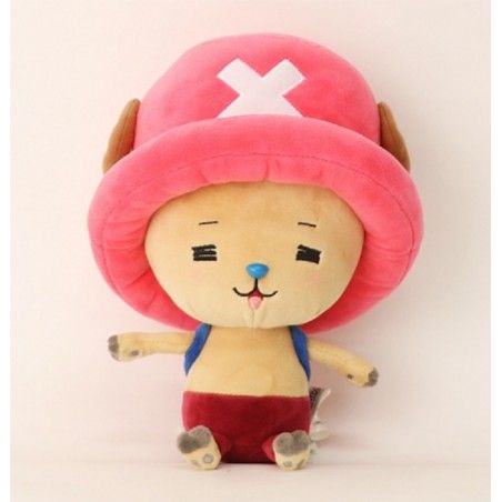 PUPAZZO PELUCHE ONE PIECE NEW WORLD - TONY CHOPPER HAPPY 25CM PLUSH