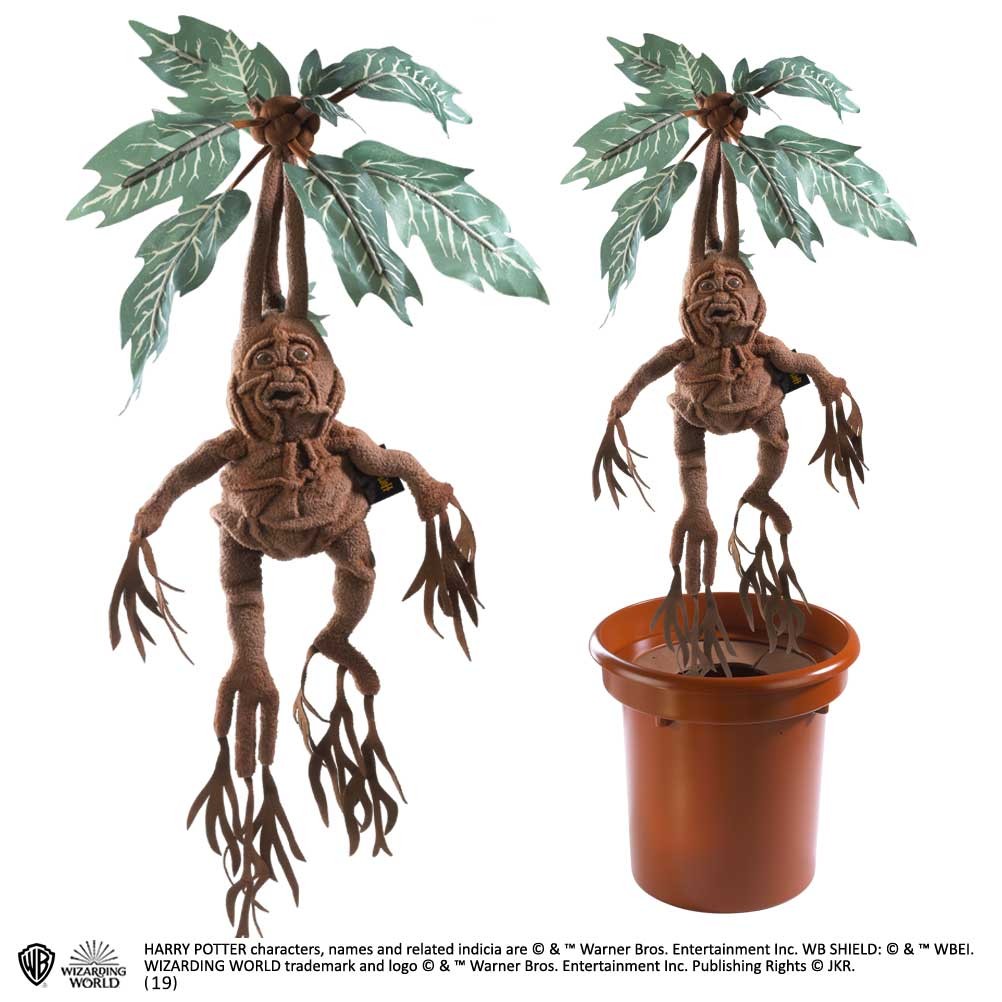 NOBLE COLLECTIONS HARRY POTTER - MANDRAKE MANDRAGOLA ELECTRONIC COL
