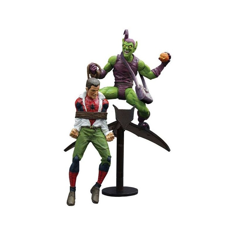DIAMOND SELECT MARVEL SELECT - GREEN GOBLIN AND SPIDER-MAN ACTION FIGURE