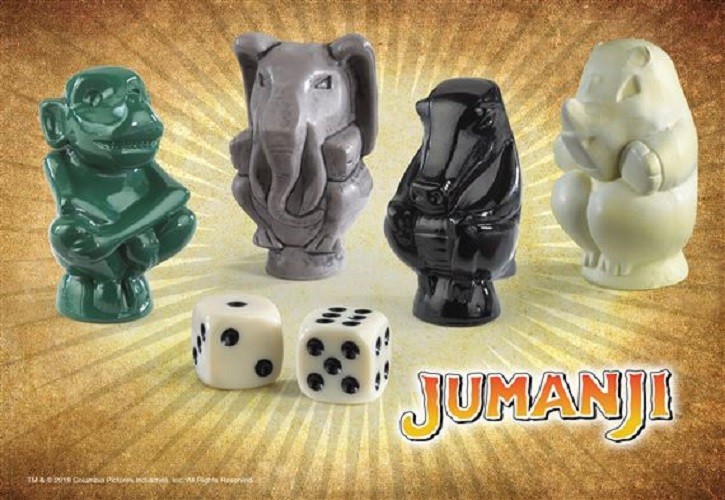 NOBLE COLLECTIONS JUMANJI BOARD GAME COLLECTOR 1/1 REPLICA 40CM