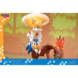 FIRST4FIGURES SONIC THE HEDGEHOG - SONIC AND TAILS STATUE 50 CM RESIN FIGURE DIORAMA