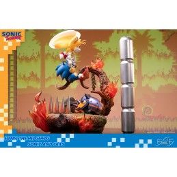 SONIC THE HEDGEHOG - SONIC AND TAILS STATUE 50 CM RESIN FIGURE DIORAMA FIRST4FIGURES