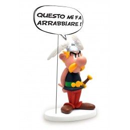 ASTERIX - ASTERIX COMICS SPEECH ITALIANO 20CM RESIN FIGURE STATUE PLASTOY