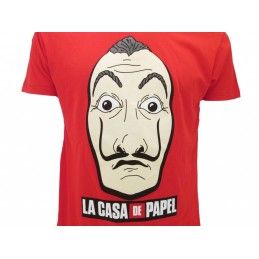 MAGLIA T SHIRT LA CASA DE PAPEL LA CASA DI CARTA ROSSA