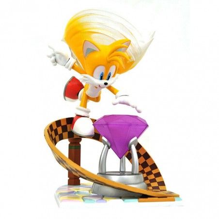 SONIC THE HEDGEHOG GALLERY - TAILS STATUE 23CM FIGURE