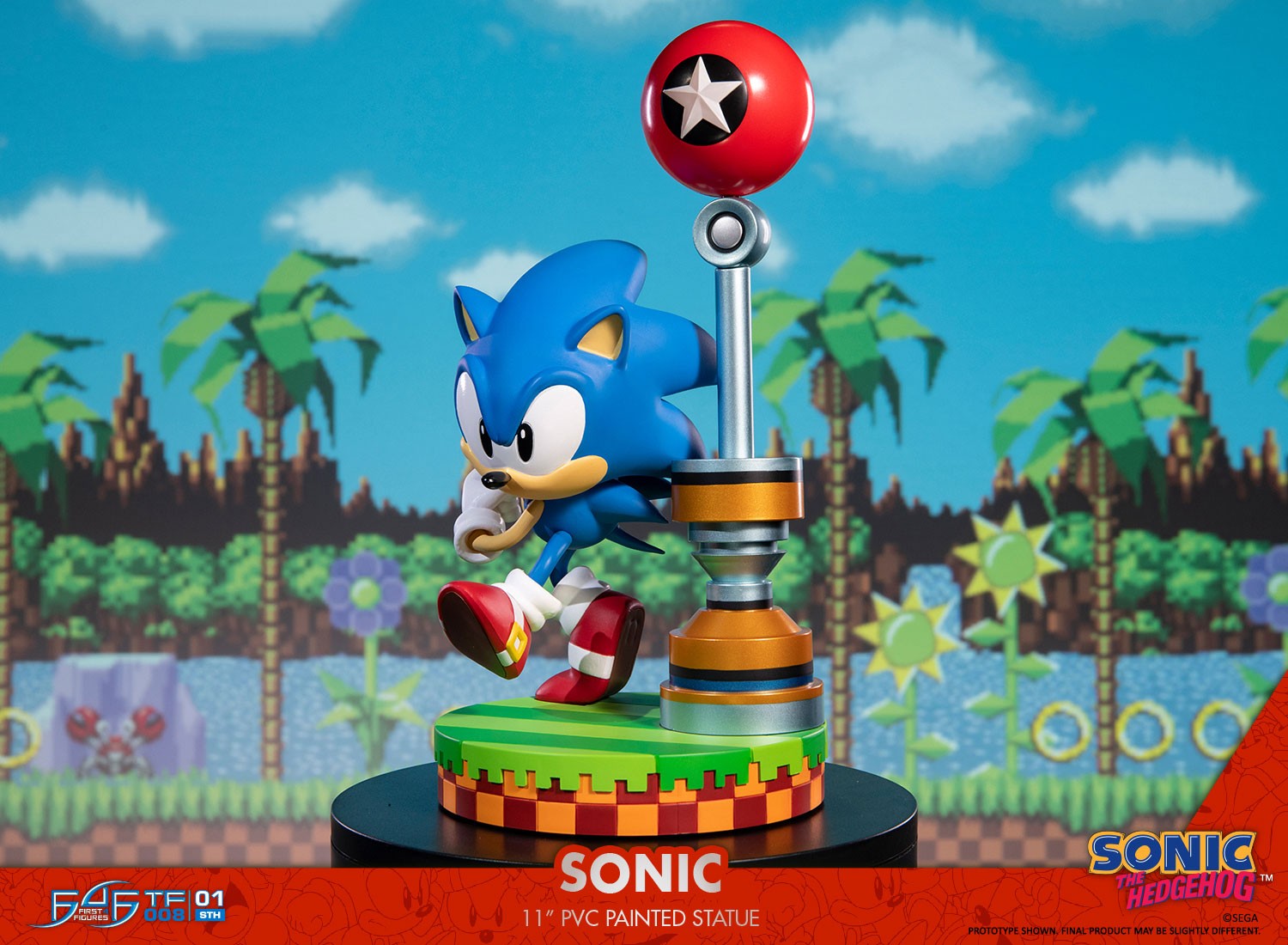 FIRST4FIGURES SONIC THE HEDGEHOG PVC STATUE 29CM FIGURE