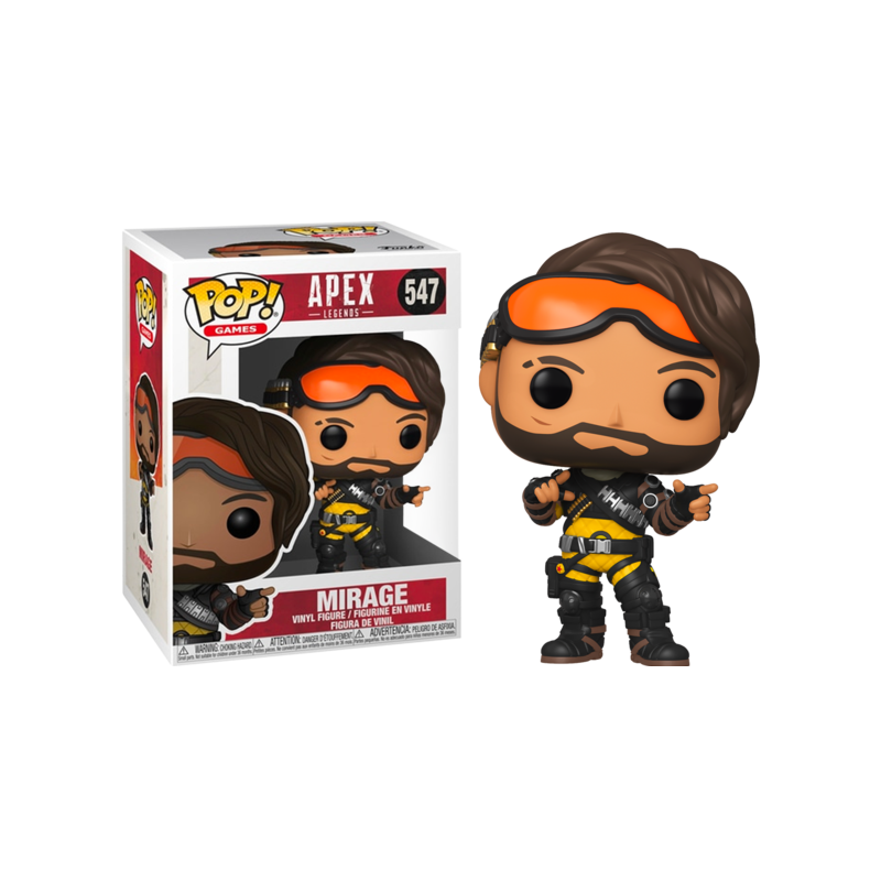 Funko Pop Apex Legends Mirage Bobble Head Knocker Figure