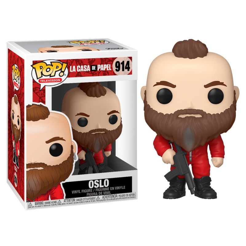 Funko Pop La Casa Di Carta Oslo Bobble Head Knocker