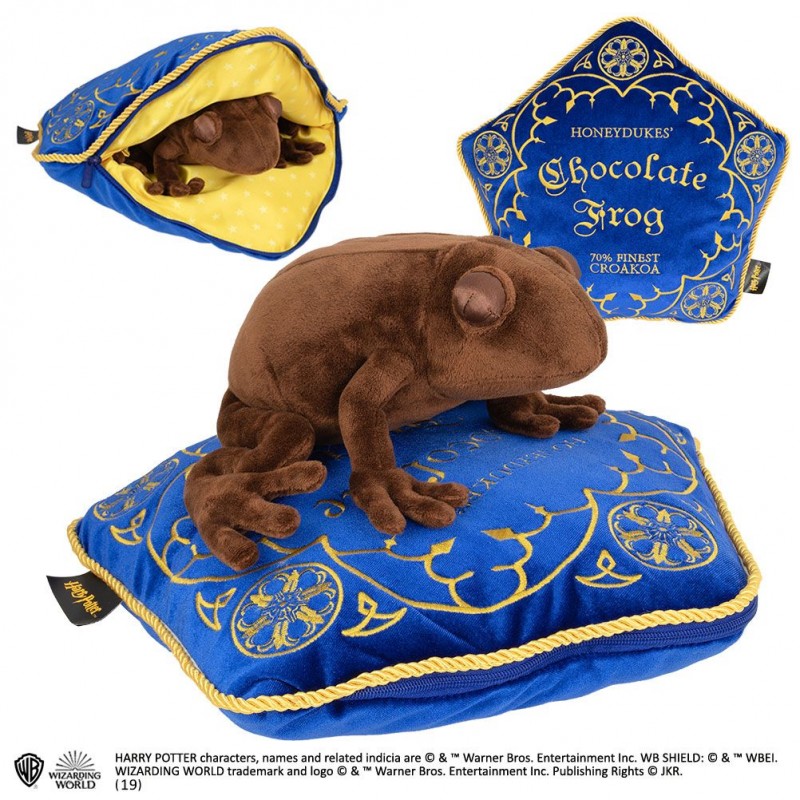 NOBLE COLLECTIONS HARRY POTTER - CHOCOLATE FROG PELUCHE PLUSH 30 CM