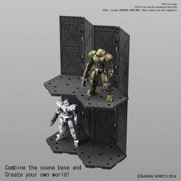 BANDAI CUSTOMIZE SCENE BASE DISPLAY MODEL AND FIGURE