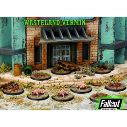 FALLOUT WASTELAND WARFARE - WASTELAND VERMIN MINIATURE TABLETOP ROLEPLAYING GIOCO DI RUOLO MODIPHIUS ENTERTAINMENT