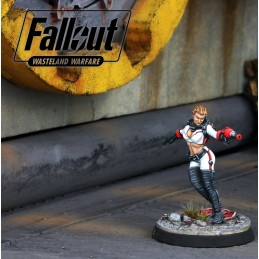 FALLOUT WASTELAND WARFARE - NUKA COLA GIRL MINIATURE TABLETOP ROLEPLAYING GIOCO DI RUOLO MODIPHIUS ENTERTAINMENT