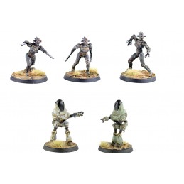 FALLOUT WASTELAND WARFARE - ASSAULTRONS AND PROTECTRONS MINIATURE TABLETOP ROLEPLAYING GIOCO DI RUOLO MODIPHIUS ENTERTAINMENT