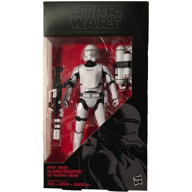 Hasbro Star Wars The Black Series - First Order Flametrooper Action