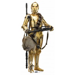 STAR STAR WARS RISE OF SKYWALKER C-3PO LIFESIZED 176 CM CUTOUT SAGOMATO