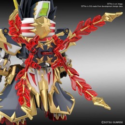 BANDAI SD SANGOKU SOKETS GAN NING CROSSBONE GUNDAM MODEL KIT ACTION FIGURE