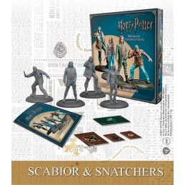 HARRY POTTER MINIATURES ADVENTURE GAME - SCABIOR AND SNATCHERS MINI RESIN STATUE FIGURE KNIGHT MODELS