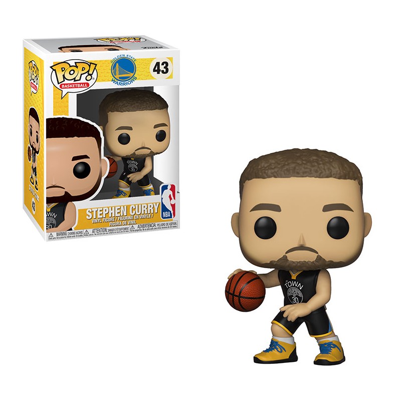 FUNKO POP! NBA - STEPHEN CURRY GOLDEN STATE WARRIORS BOBBLE HEAD KNOCKER FIGURE FUNKO