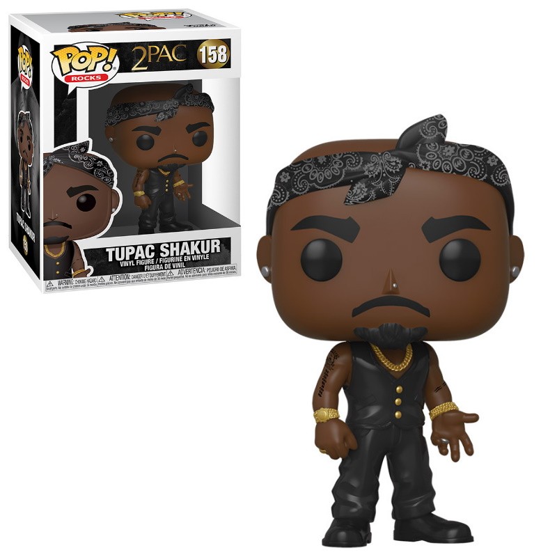 FUNKO FUNKO POP! 2PAC TUPAC SHAKUR BOBBLE HEAD KNOCKER FIGURE FUNKO FUNKO POP! 2PAC TUPAC SHAKUR BOBBLE HEAD KNOCKER FIGURE