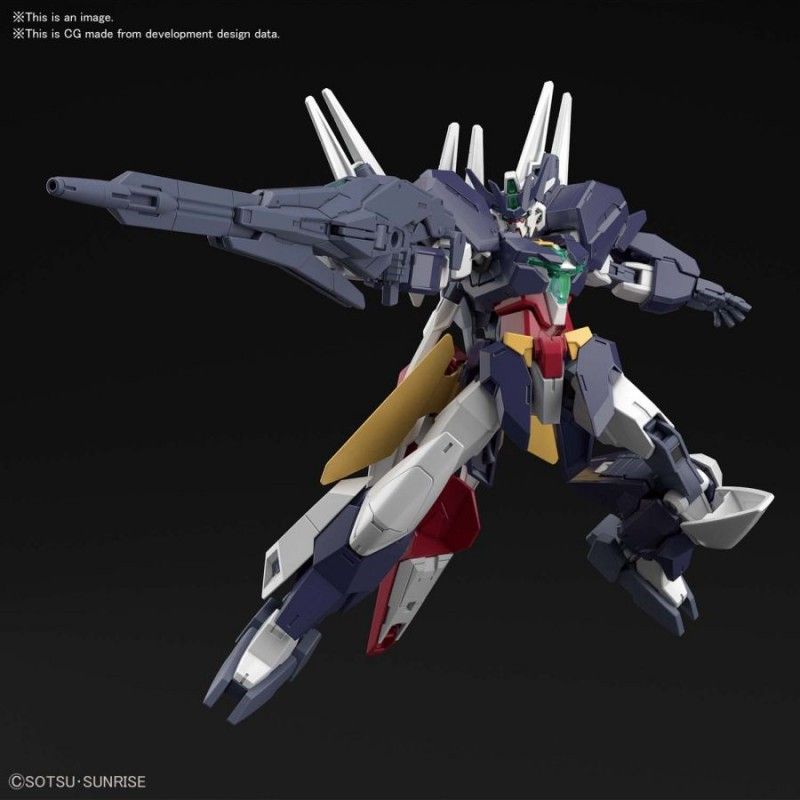 BANDAI HIGH GRADE HGBDR GUNDAM NEW URAVEN 1/144 MODEL KIT FIGURE