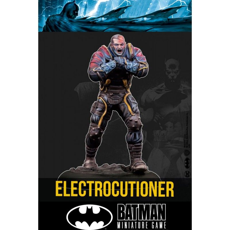 BATMAN MINIATURE GAME - ELECTROCUTIONER MINI RESIN STATUE FIGURE KNIGHT MODELS BATMAN MINIATURE GAME - ELECTROCUTIONER MINI RESIN STATUE FIGURE KNIGHT MODELS