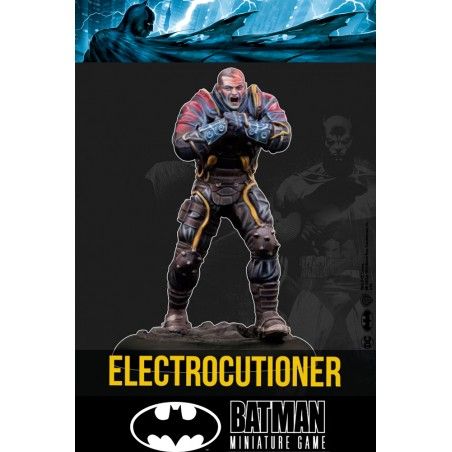 BATMAN MINIATURE GAME - ELECTROCUTIONER MINI RESIN STATUE FIGURE