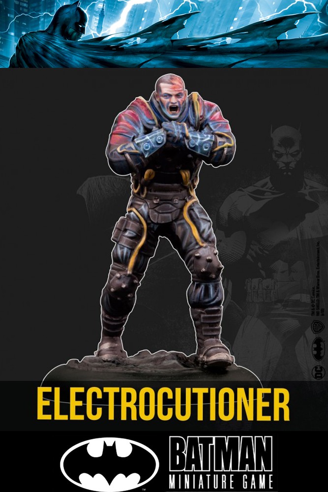 BUY BATMAN MINIATURE GAME - ELECTROCUTIONER MINI RESIN STATUE FIGUR...