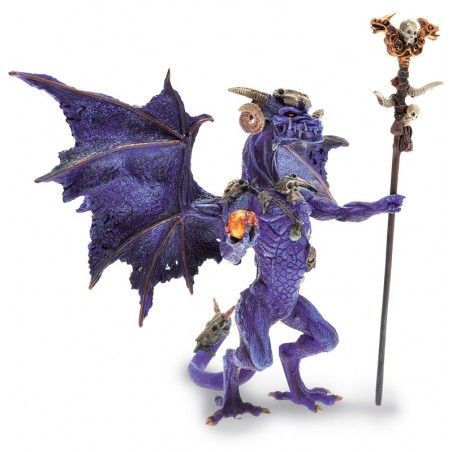 DRAGONS SERIES - VIOLET WIZARD DRAGON ACTION FIGURE