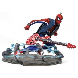 DIAMOND SELECT MARVEL GALLERY SPIDER-MAN PS4 VIDEOGAME - SPIDER PUNK EXCLUSIVE 18CM STATUE FIGURE