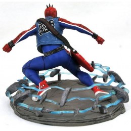 DIAMOND SELECT MARVEL GALLERY SPIDER-MAN PS4 VIDEOGAME - SPIDER PUNK EXCLUSIVE 18CM STATUE FIGURE