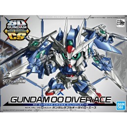 BANDAI SD CROSS SILHOUETTE GUNDAM 00 DIVER ACE MODEL KIT ACTION FIGURE