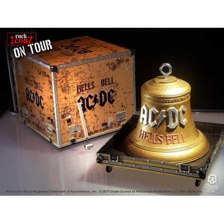 ROCK ICONZ - AC/DC HELL'S BELL ON TOUR LIMITED STATUE 15 CM RESIN FIGURE