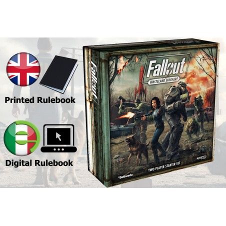 FALLOUT WASTELAND WARFARE TWO PLAYER STARTER SET GIOCO DI RUOLO