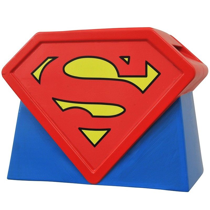 SUPERMAN ANIM LOGO COOKIE JAR BISCOTTIERA SUPERMAN DIAMOND SELECT