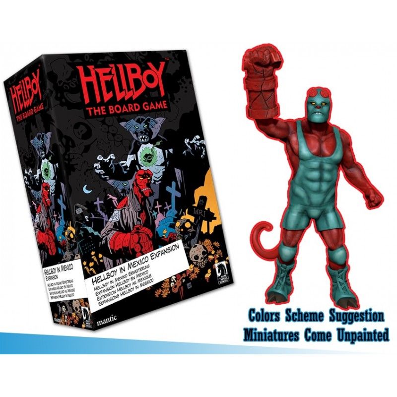 MANTIC HELLBOY: THE BOARD GAME - HELLBOY IN MEXICO EXPANSION GIOCO DA TAVOLO INGLESE