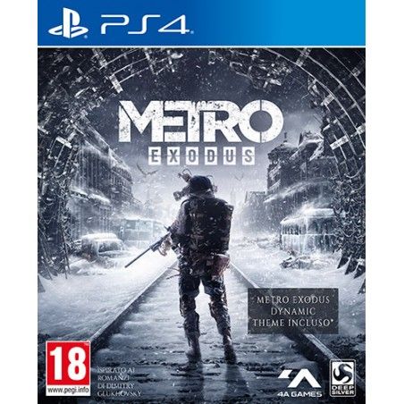 METRO EXODUS PS4 PLAYSTATION 4 NUOVO ITALIANO