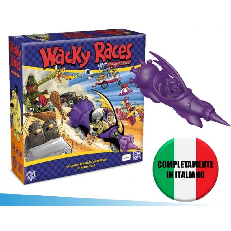 ASTERION WACKY RACES - IL GIOCO DA TAVOLO ITALIANO