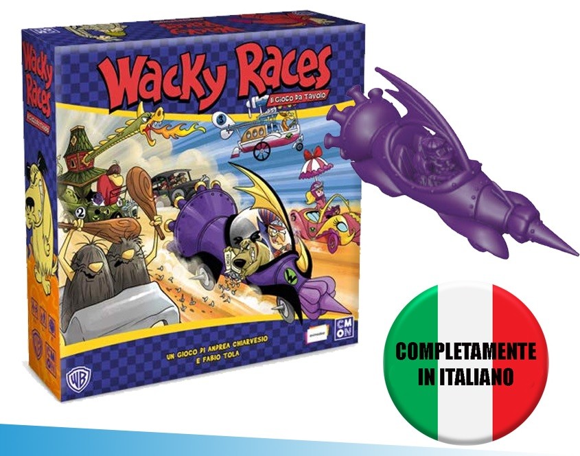 BUY WACKY RACES - IL GIOCO DA TAVOLO ITALIANO ASTERION