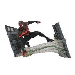 MARVEL GALLERY COMIC SPIDER-MAN MILES MORALES 25CM FIGURE STATUE DIAMOND SELECT